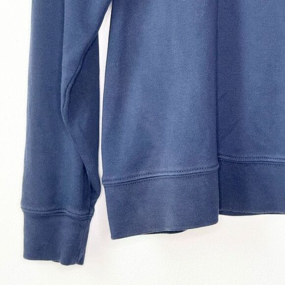 Vineyard Vines Quarter Zip Navy Blue Long Sleeve Midweight Pullover - Virginia S - Picture 3 of 8